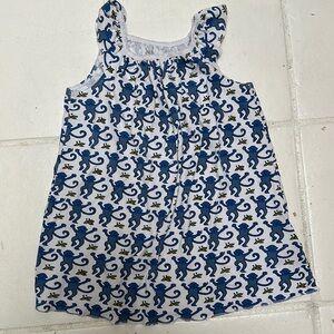 Roller rabbit monkey nightgown size 4
